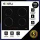 Iseasy 60cm 4 Zone Induction Hob Built-in Touch Control Black & Timer Child Lock