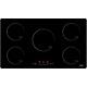 Iseasy 90cm Built-in Black Induction Hob Touch Control 5 Zone & Timer Child Lock