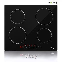 IsEasy Electric Induction Hob Built-in 4 Zone Touch Control Child Lock Time