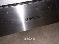 KENWOOD 90 cm Electric Ceramic Range Cooker Chrome