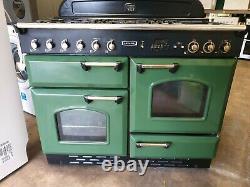 Leisure 110 range cooker dual fuel LPG gas hobs electric ovens and warmer plate