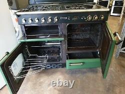 Leisure 110 range cooker dual fuel LPG gas hobs electric ovens and warmer plate