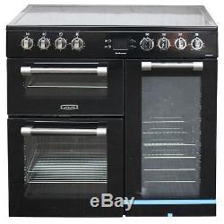 Leisure 90 cm Electric Range Cooker CK90C230K Ceramic Hob 3 Ovens Black #1997