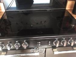 Leisure CK90C230K Electric Range Cooker 90cm Ceramic Hob 3 Ovens Black