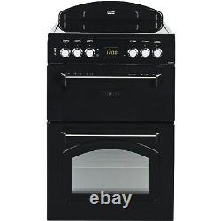 Leisure Classic 60cm Double Oven Electric Cooker with Ceramic Hob Black