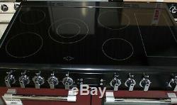 Leisure Cookmaster CK100C210R 100cm Electric Range Cooker Ceramic Hob RED A/A Ra