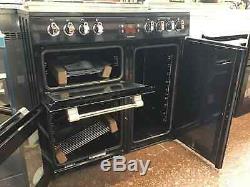 Leisure Cookmaster CK90C230K 90cm Electric Range Cooker Ceramic Hob Black#224488