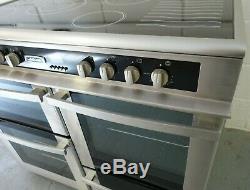 Leisure EB10CRX 100cm Electric Range Cooker with Ceramic Hob NEARLY NEW