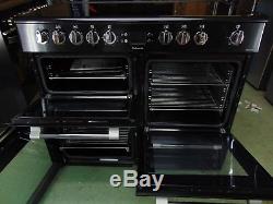 Leisure Electric Range Cooker 100cm CK100C210K Ceramic Hob 2 Ovens Black