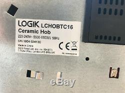 Logik LCHOBTC16 Electric Ceramic Hob Black 60cm