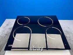 Logik LCHOBTC23 59cm 4 Zone Electric Ceramic Hob Black 19755