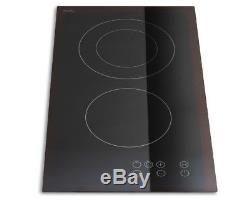 Montpellier 30cm Ceramic Electric 2 Zone Touch Control Domino Hob 13 amp CT250
