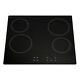 Montpellier 60cm Ceramic Hob Vcer61t16 Built In Touch Control Electric Hob Black