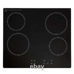 Montpellier CER61T15 60cm Ceramic Hob with 15 min cut off Timer