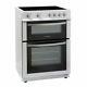 Montpellier Mdc600fw 60cm Double Oven Electric Cooker With Ceramic Hob White