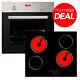 Myappliances 60cm Electric Fan Oven And 60cm Touch Control Ceramic Hob Pack Deal
