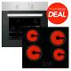 Myappliances 60cm Electric Oven And 60cm Touch Control Ceramic Hob Pack Deal