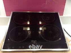 Neff Ceramic Induction Hob 4 Rings 600 Built in, Electric Cooker Touch Controls