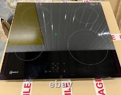 Neff N50 T10B40X2 60cm 4 Zone Touch SCRATCH Hob Black Glass Ex Display GRADE B
