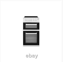 New Beko ADC5422AW 50cm Electric Cooker with Ceramic Hob White COLLECTION