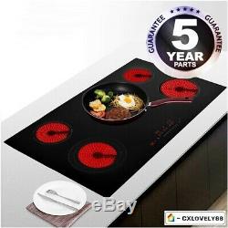 New Function 5 Zone Electric Ceramic Hob 90cm Frameless Touch Control 8600W UK