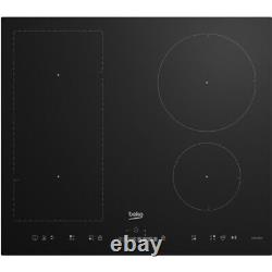 New Graded BEKO HII64500UFT 60cm Electric Induction Hob Black BH3