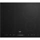 New Graded Beko Hii64500uft 60cm Electric Induction Hob Black Bh3