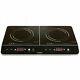 New Induction Smart Hob Double Electric Twin Digital Hot Plate Ceramic 2 Ye Warr