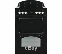 New Leisure CLA60CEK 60cm Electric Double Oven with Ceramic Hob Black COLLECT