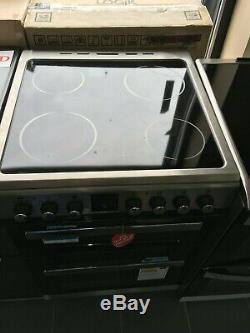 New Unboxed Belling FSE608MFc Electric Cooker with Ceramic Hob 60cm Stainless