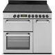 New World 90cm Electric Range Cooker With Ceramic Hob Stainless Steel