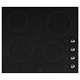 New World Nwcr601 Built-in 60cm Wide Electric Ceramic Hob In Granite Black New
