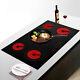 Panana 5 Zone 90cm Touch Control Electric Cooking Ceramic Hob Black Table Top Uk