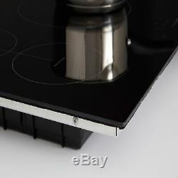 REFURBISHED Cookology CIT901 90cm 5 Zone Built-in Touch Control Induction Hob