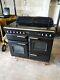 Rangemaster 110 Electric Range Fan Assisted Black Oven And Grill Ceramic Hob