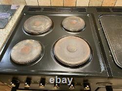 Rangemaster 110 electric with ceramic hob (4) griddle & warming plate