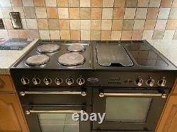 Rangemaster 110 electric with ceramic hob (4) griddle & warming plate