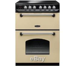 Rangemaster Classic Free Standing 60cm 4 Hob Electric Cooker, Cream. NEVER USED
