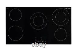 Russell Hobbs 5 Zone Black Glass Electric Hob RH90EH7001 Grade A+