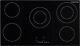 Russell Hobbs Electric Hob 90 Cm Ceramic Cooktop With 5 Cooking Zones