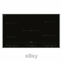 SHARP KH-9I26CT00 90cm Induction 5 Zone Hob, Touch Control WithTimer