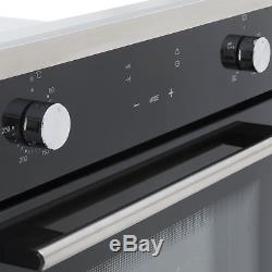 SIA 60cm Touch Control Electric Oven, Ceramic Hob and 60cm Cooker Hood Extractor
