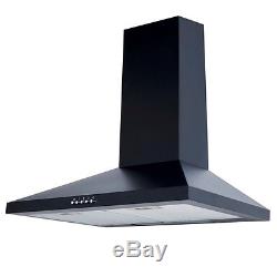 SIA 60cm Touch Control Electric Oven & Ceramic Hob and Chimney Cooker Hood
