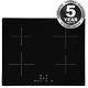 Sia Black 60cm 4 Zone Touch Control Electric Induction Hob And Child Lock