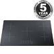 Sia Indh95bl 90cm 5 Zone Black Touch Control Electric Induction Hob