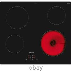 SIEMENS ET61RBEA1E 60CM Built In Hard Glass Caramic Kitchen Electric Hob NEW