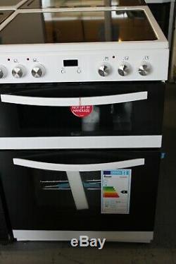 SWAN SX15100W 60CM electric cooker with ceramic hob White