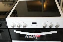 SWAN SX15100W 60CM electric cooker with ceramic hob White