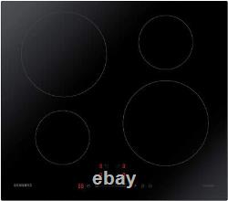 Samsung NZ3000 60cm Electric 4-Zone Smart Ceramic Induction Hob NZ64H37070K