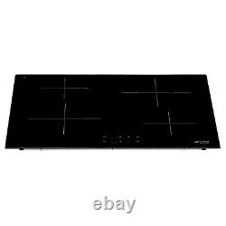 Smeg 60cm 4 Zone Plug & Play Induction Hob Black SI2641DUK